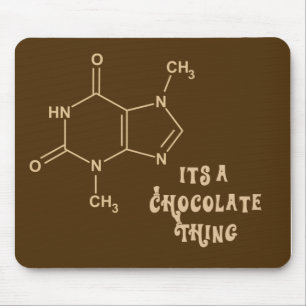 Dess en chokladsak roliga Mousepad Musmatta