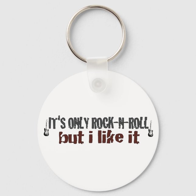 Dess enda Rock and roll Nyckelring (Framsida)