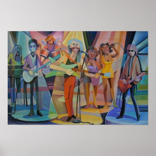 Dess enda Rock and roll Poster (Framsidan)