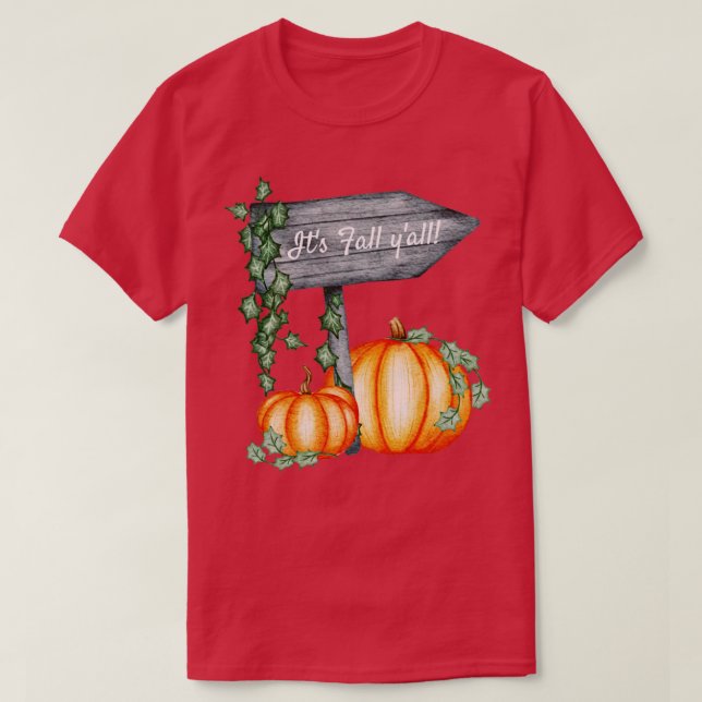 Dess Fall Yall2 T Shirt (Design framsida)