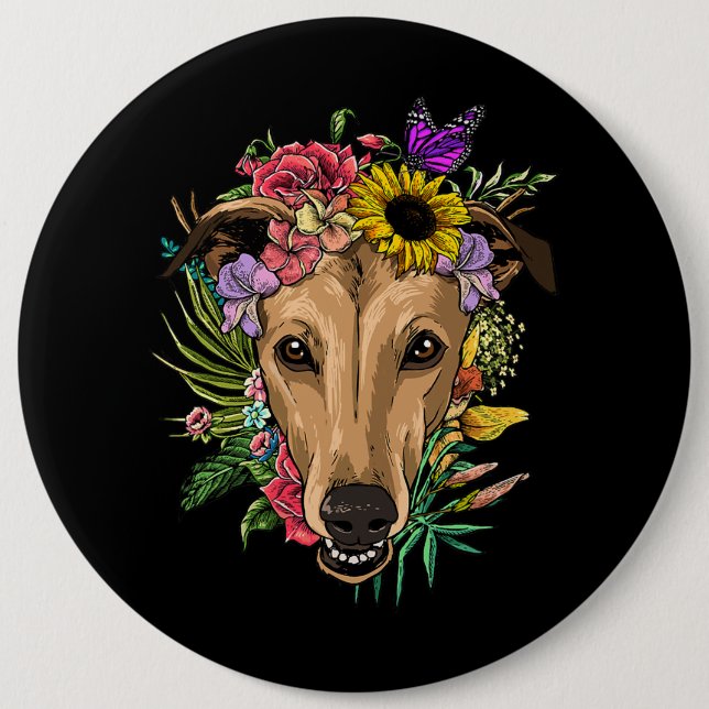 Dess fallande Yall Cute Pudel, hösten Träd Höst lö Knapp (Framsida)