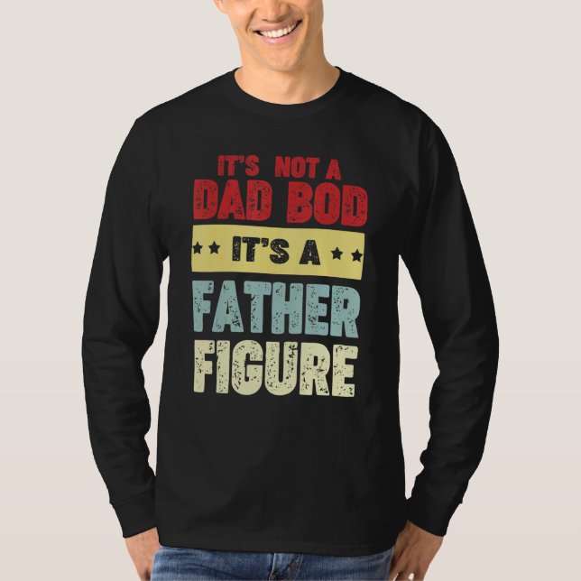 Dess Far, inte Pappa, är en Far Figur man T Shirt (Framsida)