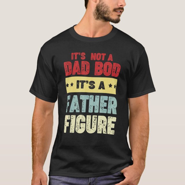 Dess Far, inte Pappa, är en Far Figur man T Shirt (Framsida)