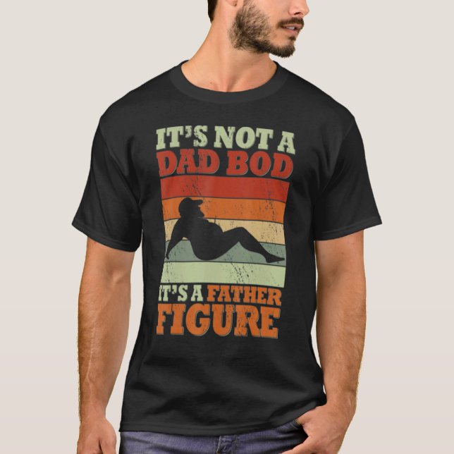 Dess Far vid Far Figur, inte Pappa, T Shirt (Framsida)