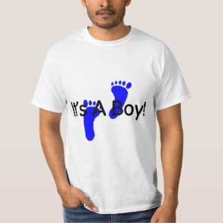 Dess fotspår för en pojkebaby t-shirt