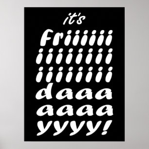 Dess Fredag Poster