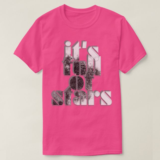 dess fullt av stjärnor t shirt (Design framsida)