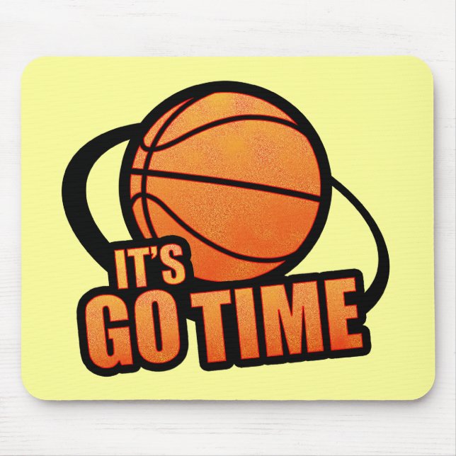 Dess går Time basket Mousepad Musmatta (Framsidan)