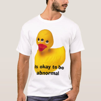 Dess godkännande som är onormalt t-shirt