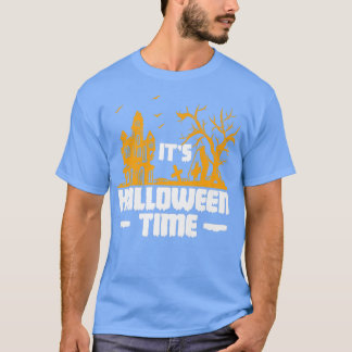 Dess Halloween-tid hemsökt House Castle Ghost T Shirt