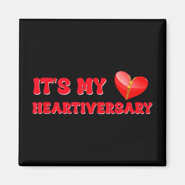 Dess Heartium Chd Awareness Heareness Sjukdomar Magnet (Framsidan)
