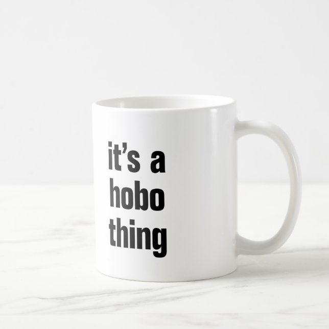 dess hobo sak kaffemugg (Höger)