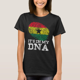 Dess i min DNA Ghanaian African Roots Proud Ghana T Shirt