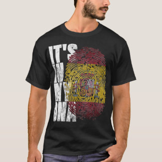 Dess i min DNA Spanska Shirt-Vintage Espana-gåvor T Shirt
