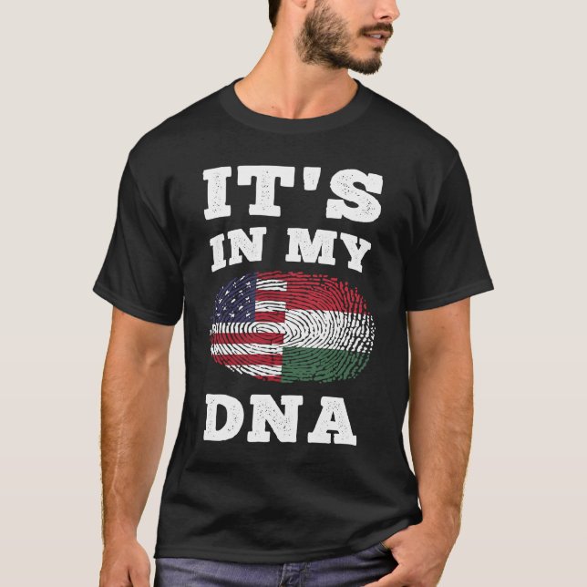 Dess i mitt DNA-amerikanska T Shirt (Framsida)