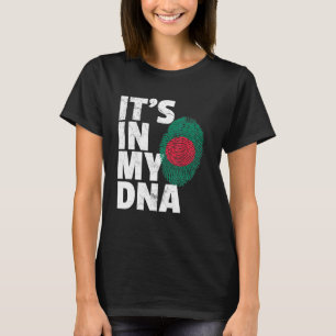 Dess i mitt DNA Bangladesh-Pride National Count T Shirt