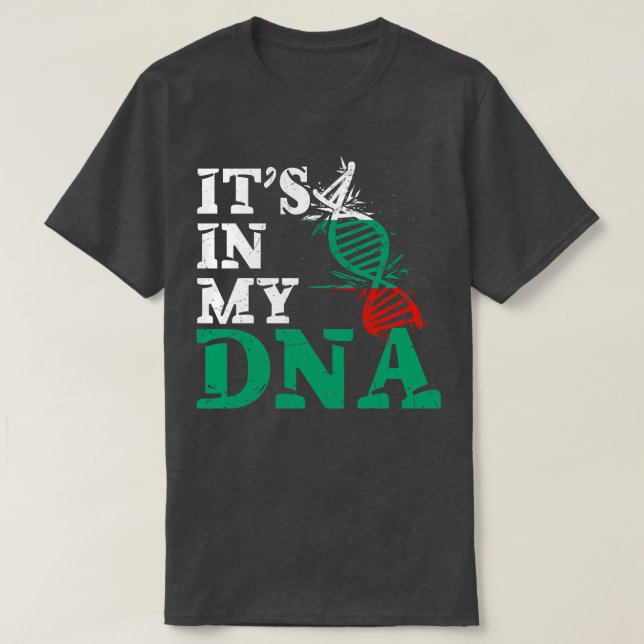 Dess i mitt DNA Bulgarien T Shirt (Design framsida)