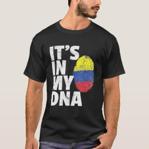 Dess i mitt Dna Colombia-Pride Land T Shirt