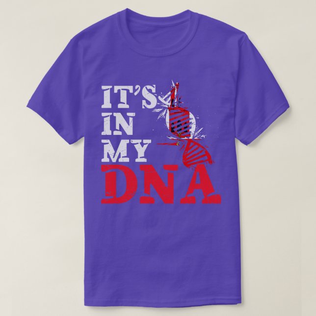 Dess i mitt DNA Gibraltar T Shirt (Design framsida)