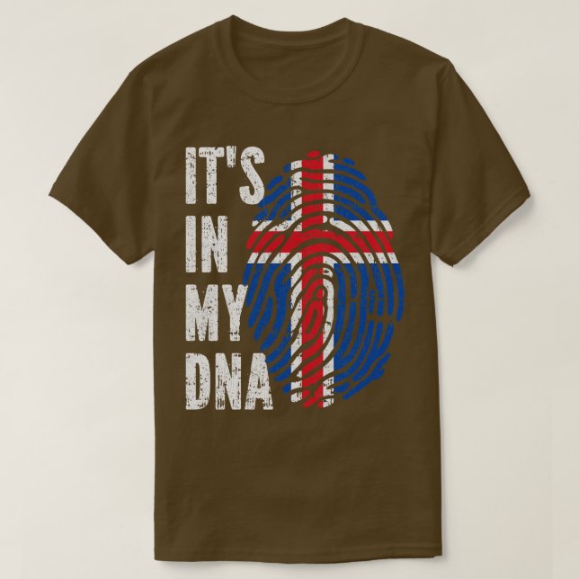 DESS I MITT DNA-Island Flagga Manar Women Kids T Shirt (Design framsida)