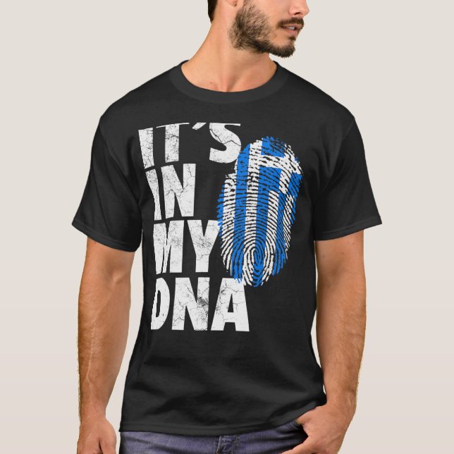 Dess i Mitt grekiska Pride National Cou i mitt gre T Shirt (Framsida)