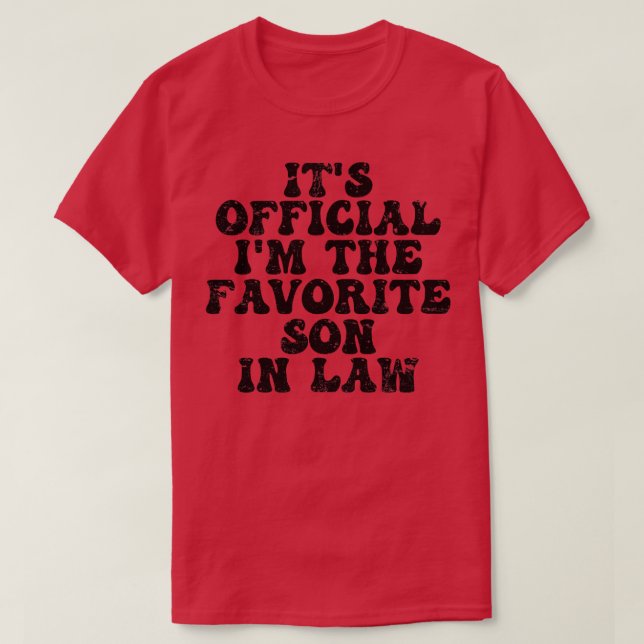Dess Im är en favoritson i lag T Shirt (Design framsida)