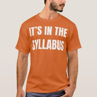 dess innehåll i kursplanen 1 t shirt