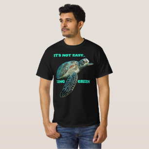 DESS INTE ENKLA GRÖNT T-Shirt