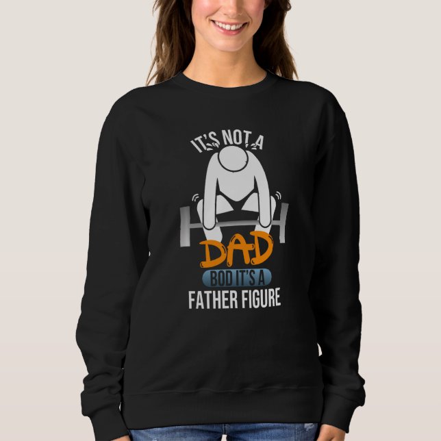 Dess inte Pappa-bod dess Far-Figur-sköna Far T Shirt (Framsida)