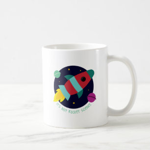 Dess inte raketvetenskap kaffemugg