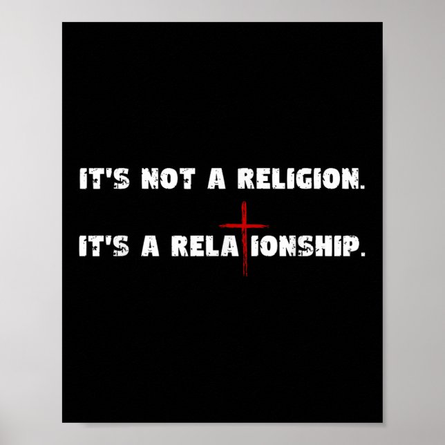 Dess inte religiösa Religiösa utan en relation Poster (Framsidan)