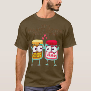 Dess jordnötssmör Jelly Time Funny Gift T Idea Shirt