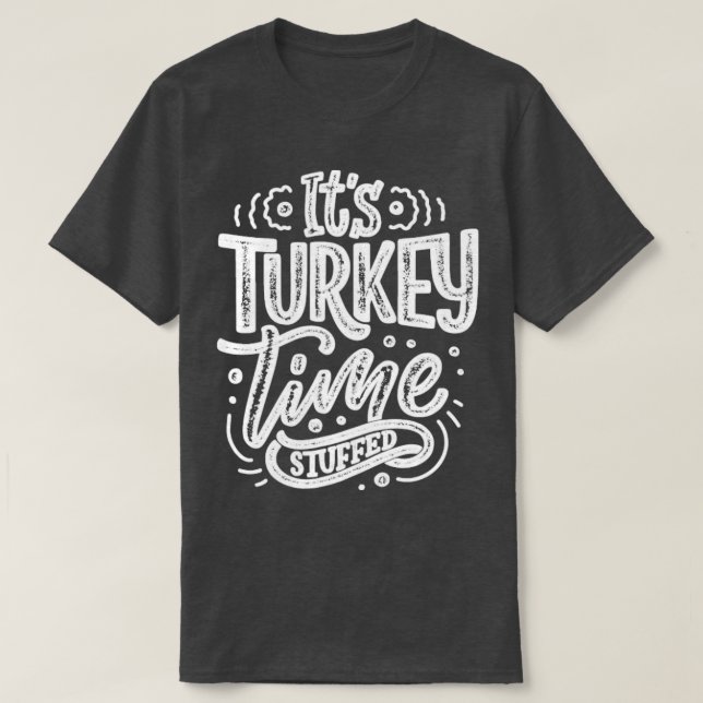 dess kalkontid fylld t shirt (Design framsida)