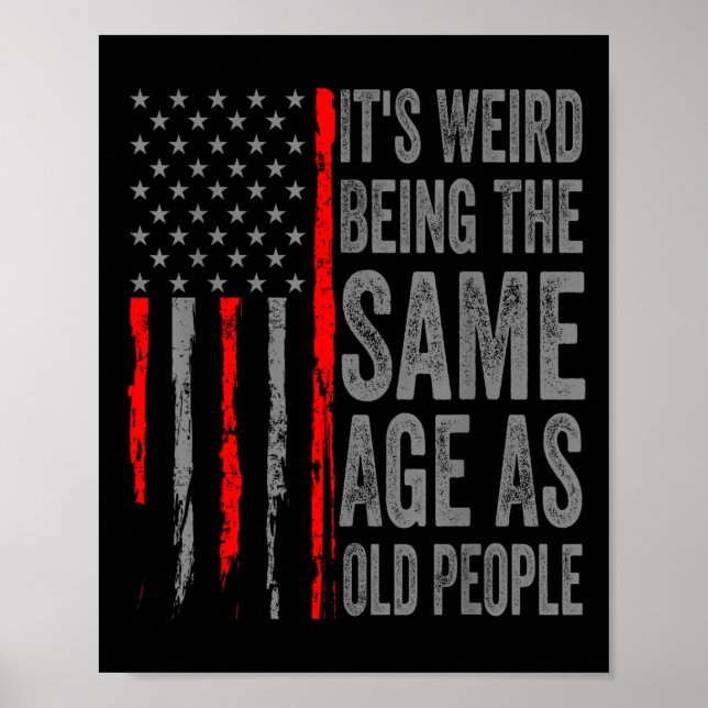 Dess Konstig är densamma som det gamla Amerika Poster (Framsidan)