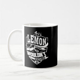 Dess LEMON Sak-gåvor Kaffemugg