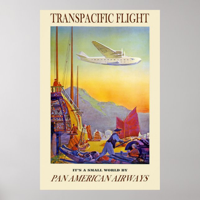 Dess lilla värld efter Pan American Airways Poster (Framsidan)