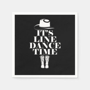 Dess linjedoseringstidslinje Dancing Music Boots G Pappersservett