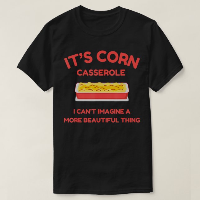 Dess Maj Casserole Lundny Thanksgiving Jul T Shirt (Design framsida)
