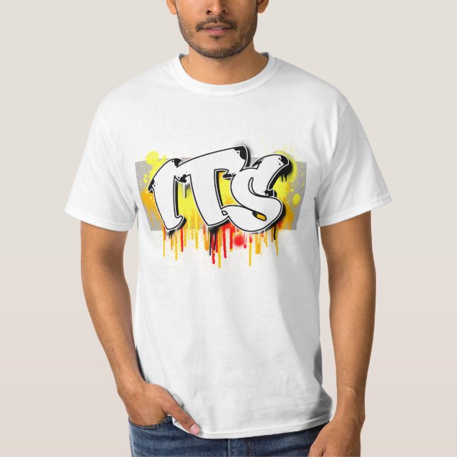 DESS manar T-tröja Tee Shirt (Framsida)