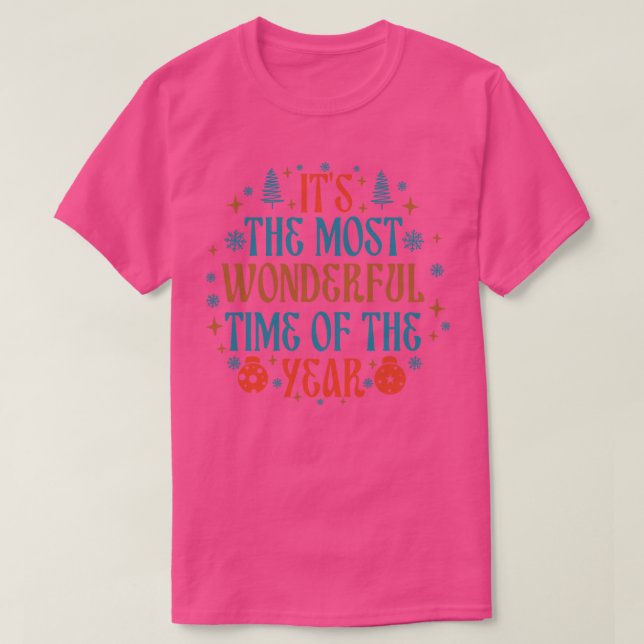 dess mest underbara tid på året t shirt (Design framsida)
