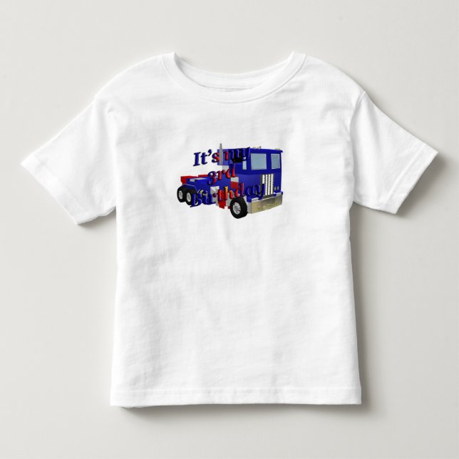 Dess min 3rd födelsedag tee (Framsida)