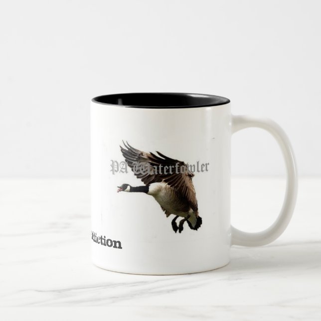 Dess min böjelsemugg Två-Tonad mugg (Höger)