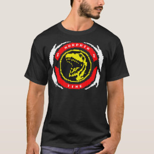 Dess Morphin Time T Rex 8-bitars pixelgrafik Shirt
