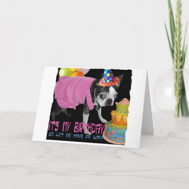 DESS MY BIRTHDAY KORT (Framsida)
