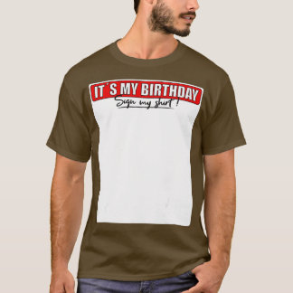 DESS MY BIRTHDAY T SHIRT