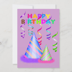 DESS MY PARTY HAT BIRTHDAY-INBJUDANDE INBJUDNINGAR