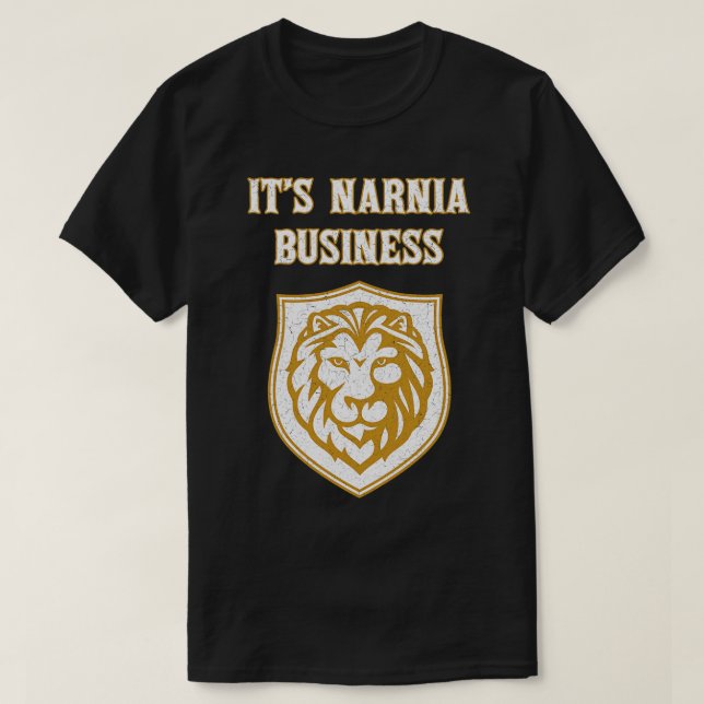 Dess Narnia-verksamhet: Narnia-verksamheten T Shirt (Design framsida)