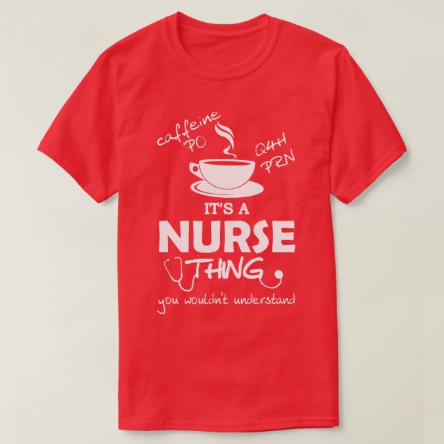 Dess Nurse Sak T Shirt (Design framsida)