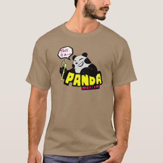 Dess panda-monium (en Pandemonium) Tee Shirt