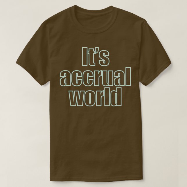 Dess periodiserade världsbild t shirt (Design framsida)